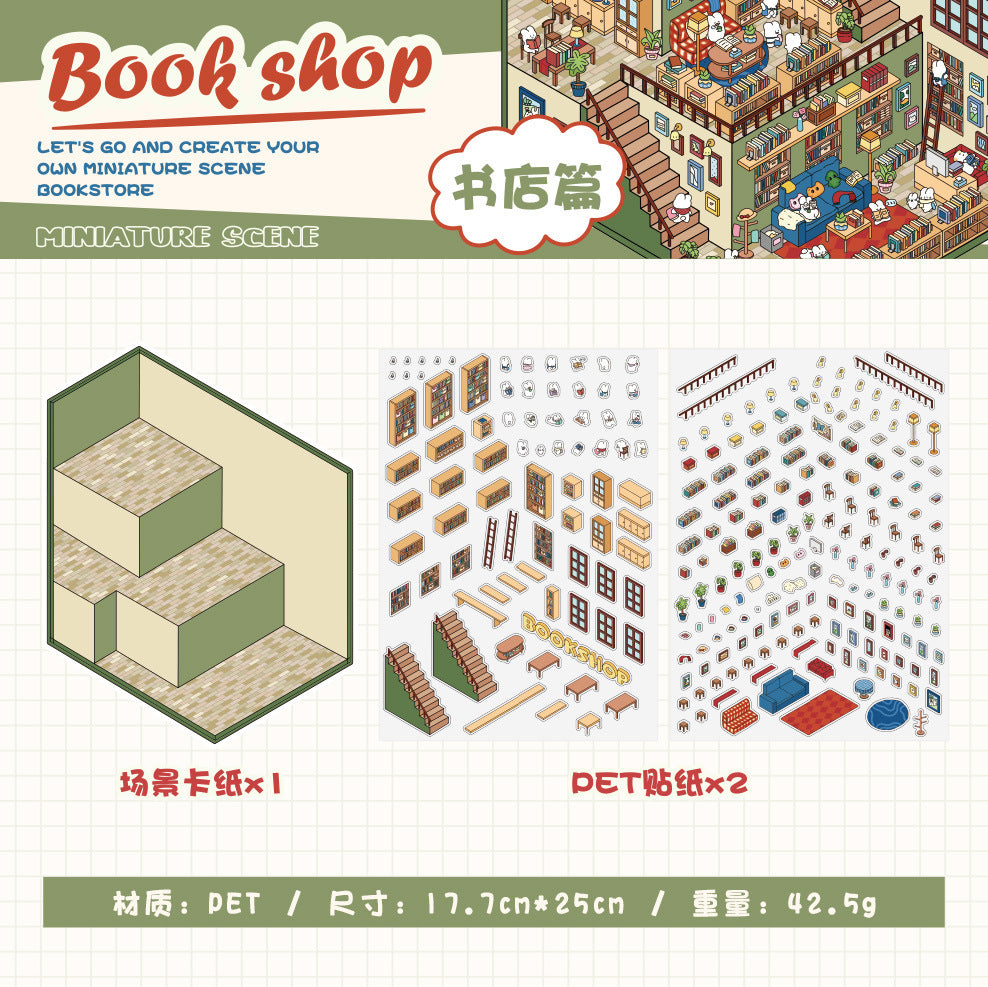 Bookshops and Mini Market Corners
