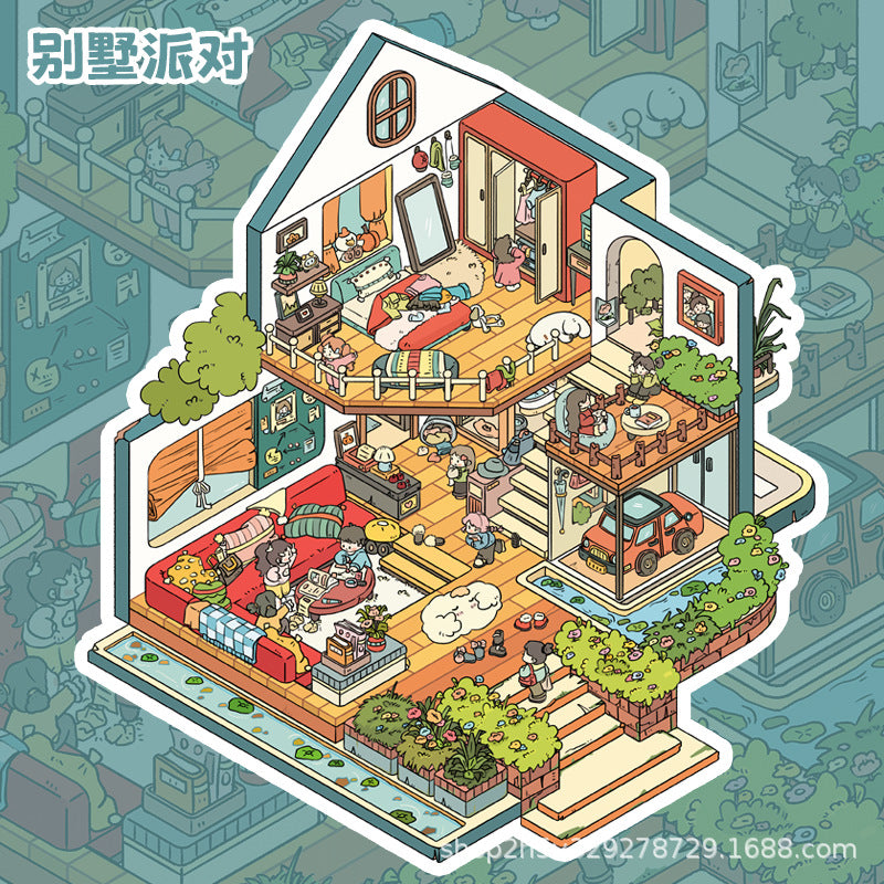 Mini Mansions for Festive Moments