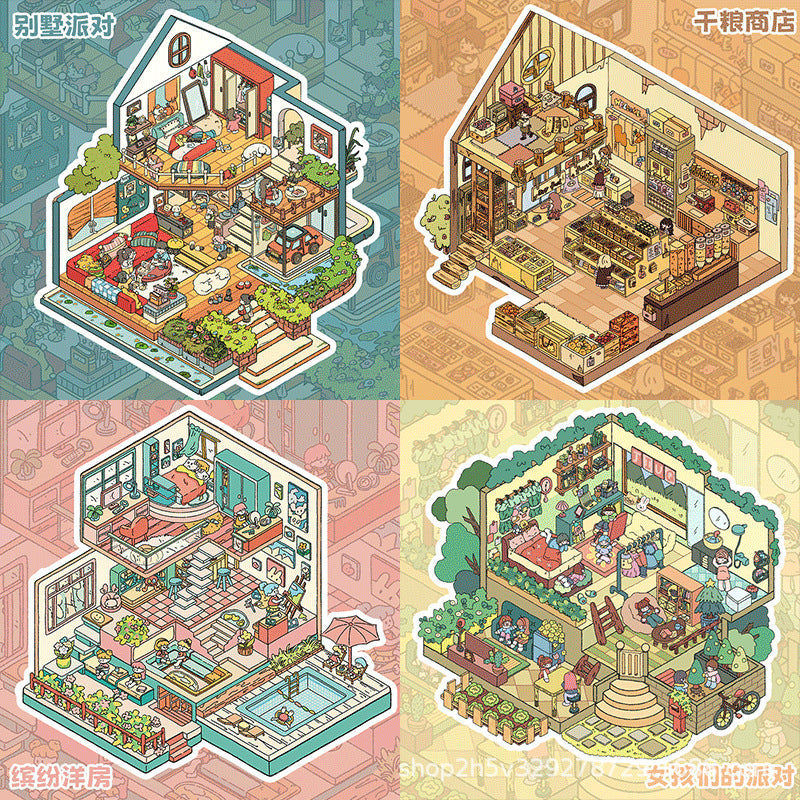 Mini Mansions for Festive Moments