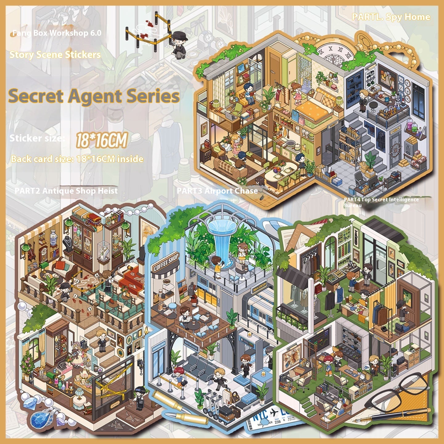 Secret Agents in Quaint Hamlets