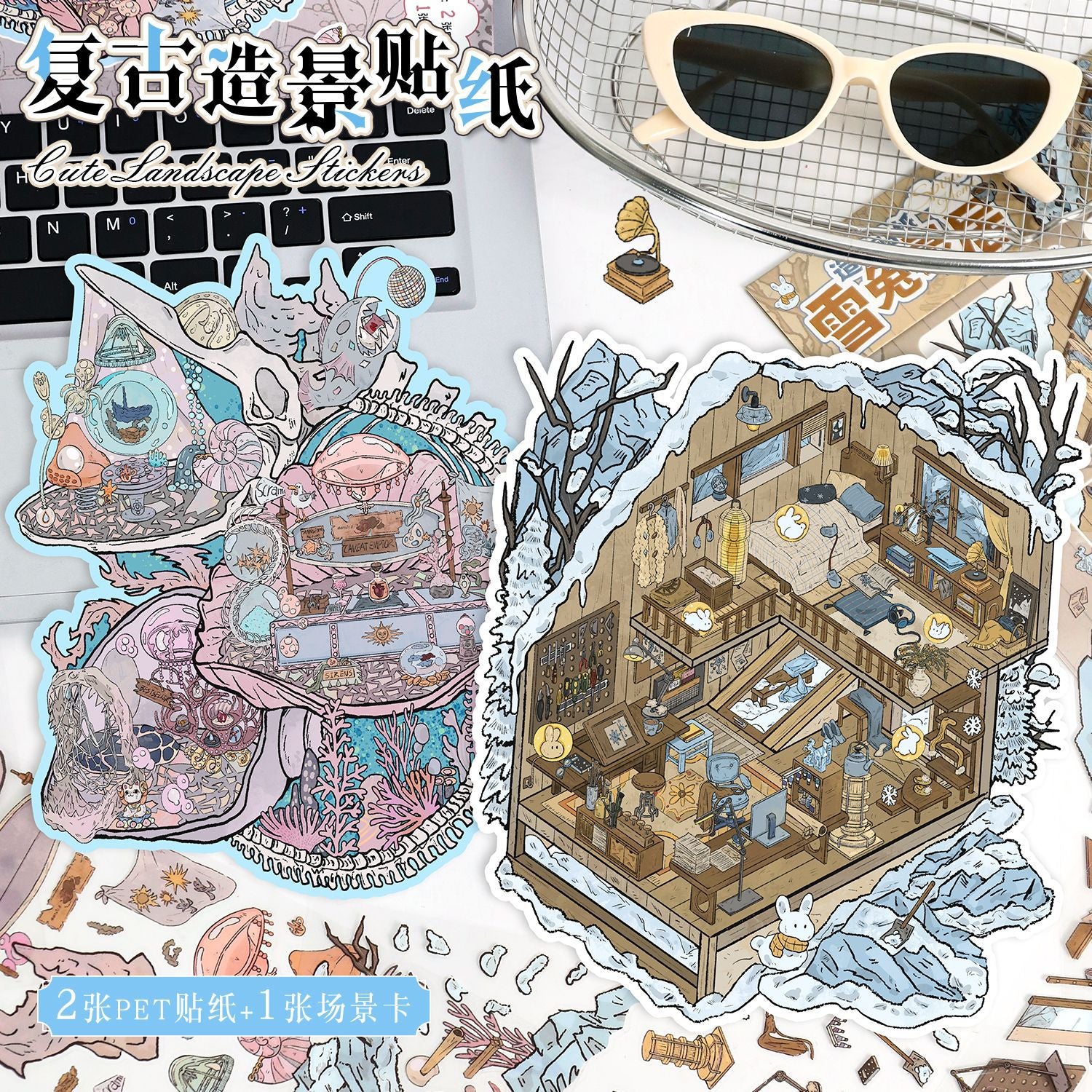 Abyssal Whales and Snowy Havens