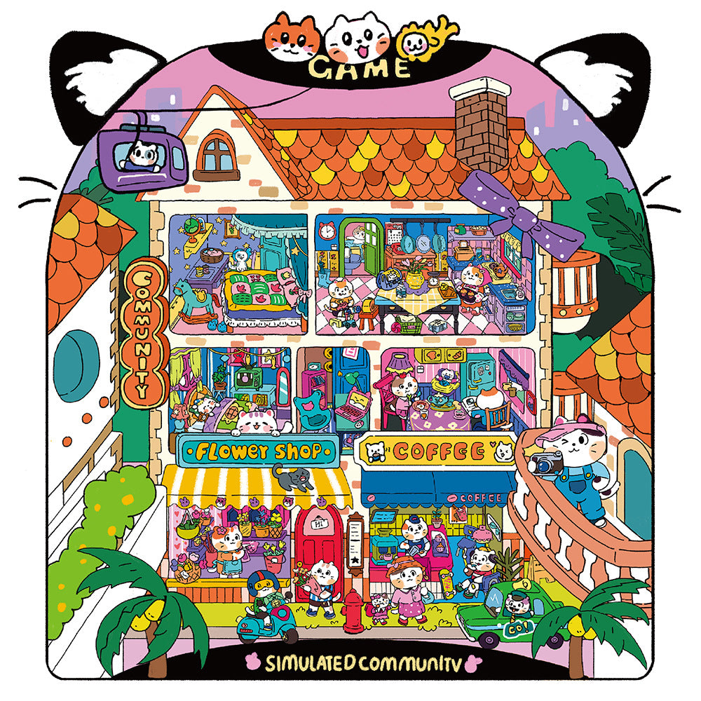 Childhood Alleys and Feline Ventures