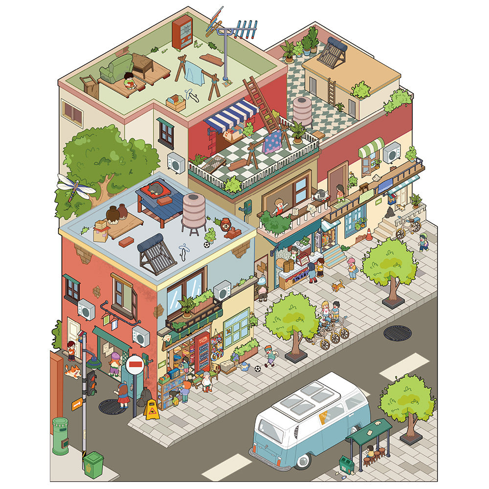 Childhood Alleys and Feline Ventures