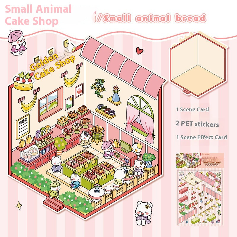 Whimsical Treats and Cozy Cat Spaces