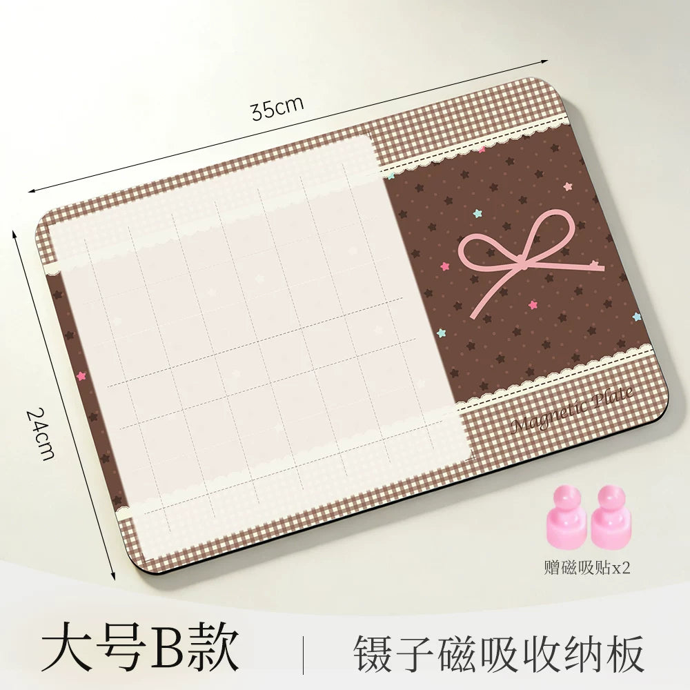 Yukaka wkaka landscaping sticker magnetic suction console storage board version 2.0 function self-adhesive operation can be put on the wall