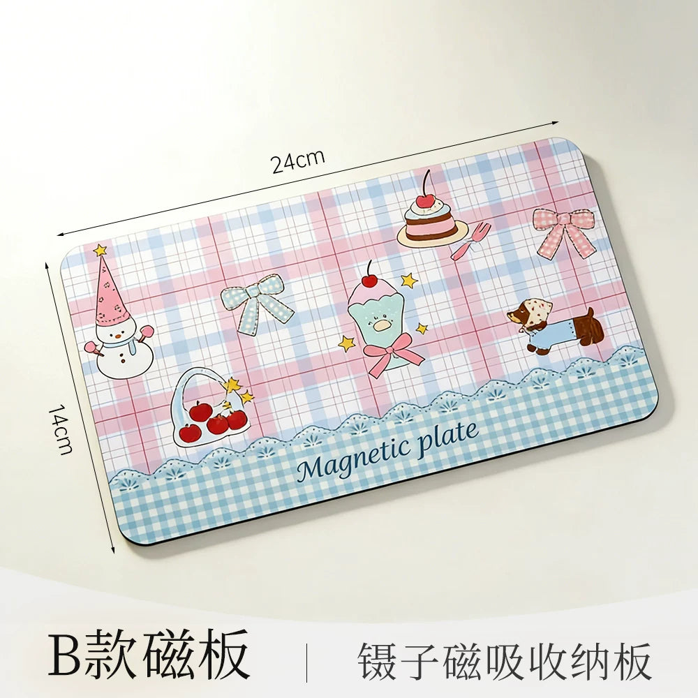 Yukaka wkaka landscaping sticker magnetic suction console storage board version 2.0 function self-adhesive operation can be put on the wall