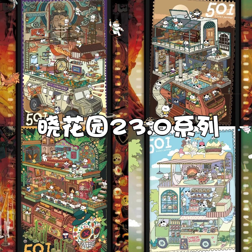 Tracking Traveler New Landscaping Sticker