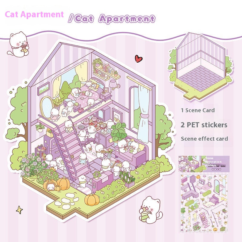 Whimsical Treats and Cozy Cat Spaces