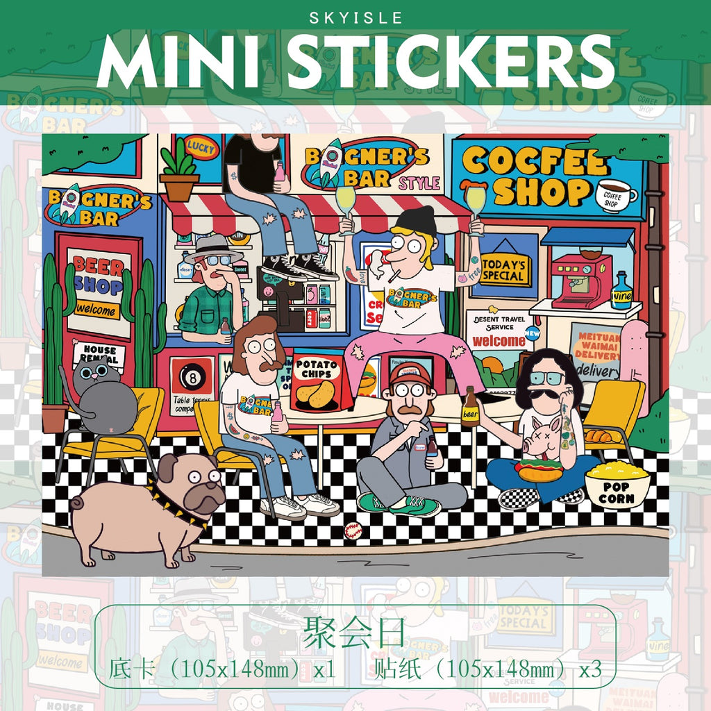 Everyday Scenes of Quirky Lives