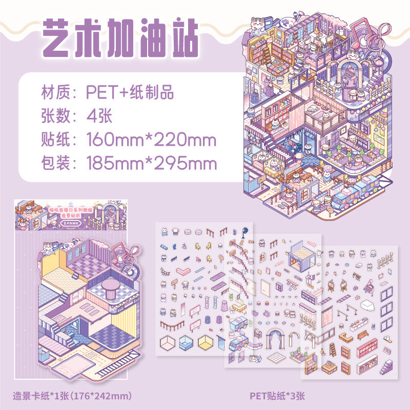 Artistic Stations and Floral Corners